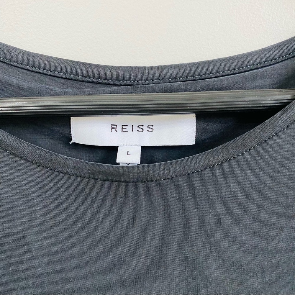 Reiss Natasha cupro fabric dress - Picture 9 of 11